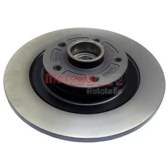 Jeu de 2 disques de frein arrière METZGER OEM 402022291R