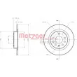 METZGER 6110119 - Jeu de 2 disques de frein arrière