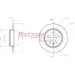 METZGER 6110130 - Jeu de 2 disques de frein arrière