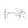 METZGER 6110131 - Jeu de 2 disques de frein arrière