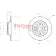 METZGER 6110136 - Jeu de 2 disques de frein arrière