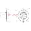 METZGER 6110199 - Jeu de 2 disques de frein arrière