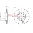 METZGER 6110240 - Jeu de 2 disques de frein avant