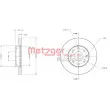 METZGER 6110257 - Jeu de 2 disques de frein avant