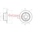 METZGER 6110288 - Jeu de 2 disques de frein arrière