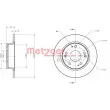 METZGER 6110302 - Jeu de 2 disques de frein arrière