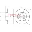 METZGER 6110321 - Jeu de 2 disques de frein arrière