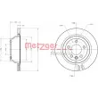 METZGER 6110344 - Jeu de 2 disques de frein arrière