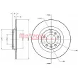 METZGER 6110351 - Jeu de 2 disques de frein arrière