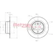 METZGER 6110424 - Jeu de 2 disques de frein arrière