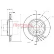 METZGER 6110435 - Jeu de 2 disques de frein arrière