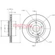 METZGER 6110479 - Jeu de 2 disques de frein avant