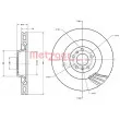 METZGER 6110515 - Jeu de 2 disques de frein avant