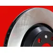 METZGER 6110537 - Jeu de 2 disques de frein avant