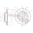 METZGER 6110554 - Jeu de 2 disques de frein arrière