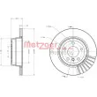 METZGER 6110589 - Jeu de 2 disques de frein arrière