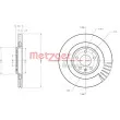 METZGER 6110616 - Jeu de 2 disques de frein arrière