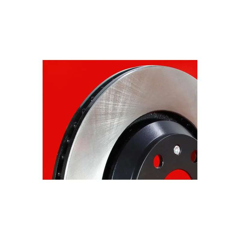 Jeu de 2 disques de frein avant METZGER 6110689 - Visuel 1