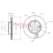METZGER 6110721 - Jeu de 2 disques de frein avant