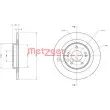 METZGER 6110741 - Jeu de 2 disques de frein arrière