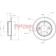 METZGER 6110751 - Jeu de 2 disques de frein arrière