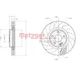 METZGER 6110754 - Jeu de 2 disques de frein avant