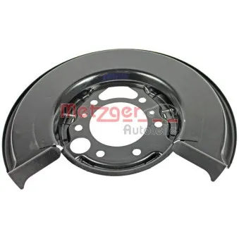 Déflecteur, disque de frein arrière droit METZGER OEM 55098