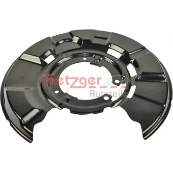 Déflecteur, disque de frein arrière droit METZGER OEM V20-2141