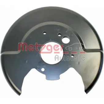 Déflecteur, disque de frein arrière droit METZGER OEM 232203