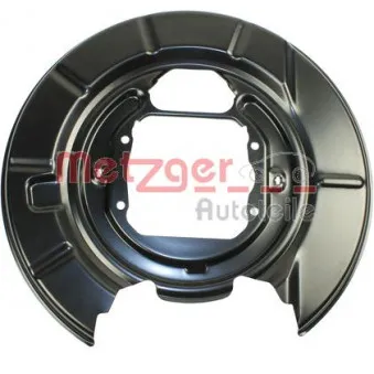 Déflecteur, disque de frein arrière gauche METZGER 6115131 pour BMW Série 5 520 i - 136cv