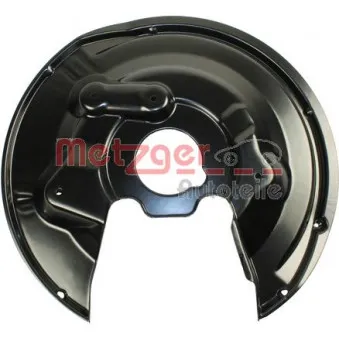 Déflecteur, disque de frein arrière gauche METZGER OEM 1Q0615611D