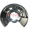 METZGER 6115140 - Déflecteur, disque de frein arrière droit