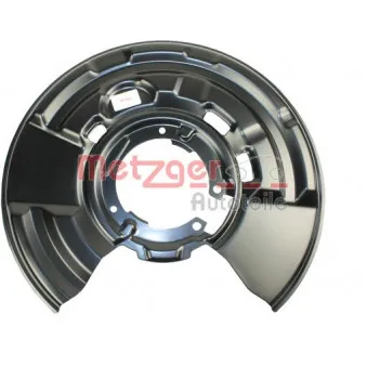 Déflecteur, disque de frein arrière droit METZGER OEM V20-2139