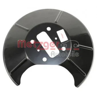 Déflecteur, disque de frein arrière gauche METZGER 6115147