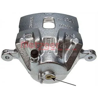 Étrier de frein avant gauche METZGER OEM 581102E000