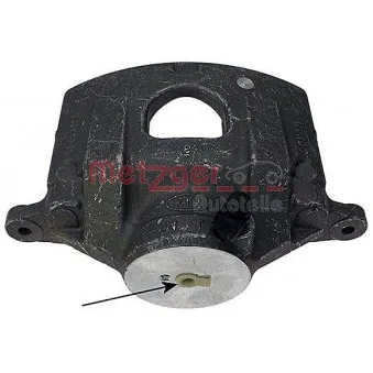 Étrier de frein avant droit METZGER OEM 581302F300