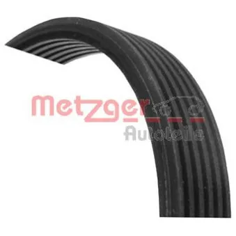 Courroie trapézoïdale à nervures METZGER 6DPK1188 pour VOLKSWAGEN POLO 1.4 TDI - 75cv