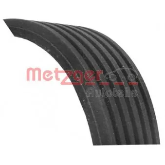 Courroie trapézoïdale à nervures METZGER 6PK1152 pour RENAULT MEGANE 2.0 - 115cv