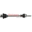 METZGER 7210009 - Arbre de transmission avant gauche