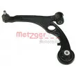 METZGER 88034701 - Bras de liaison, suspension de roue avant gauche