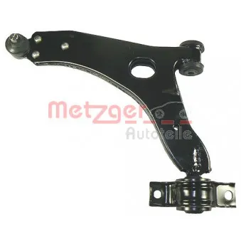 Triangle ou bras de suspension (train avant) METZGER 88041801