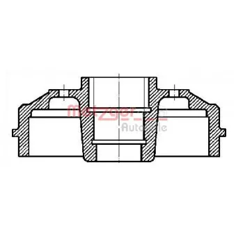 METZGER BT 638 - Tambour de frein