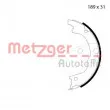 METZGER MG 127 - Jeu de mâchoires de frein, frein de stationnement