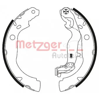 METZGER MG 131 - Jeu de mâchoires de frein