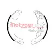 METZGER MG 222 - Jeu de mâchoires de frein