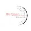 METZGER MG 223 - Jeu de mâchoires de frein, frein de stationnement