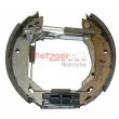 METZGER MG 392V - Jeu de mâchoires de frein