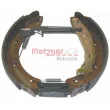 METZGER MG 641V - Jeu de mâchoires de frein