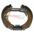 METZGER MG 641V - Jeu de mâchoires de frein