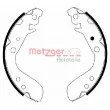 METZGER MG 830 - Jeu de mâchoires de frein